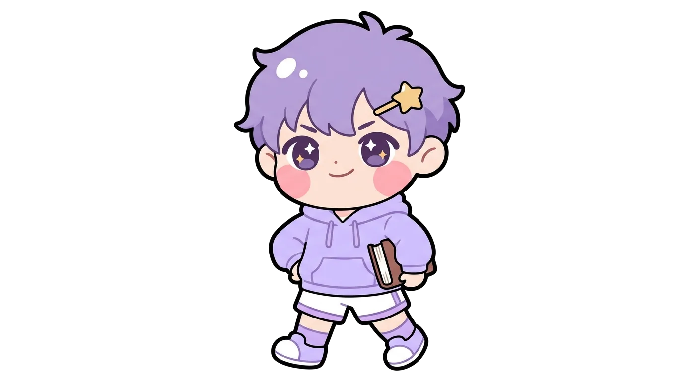 ひらめきくん（ENTP × 愛の先導者）のキャラクター