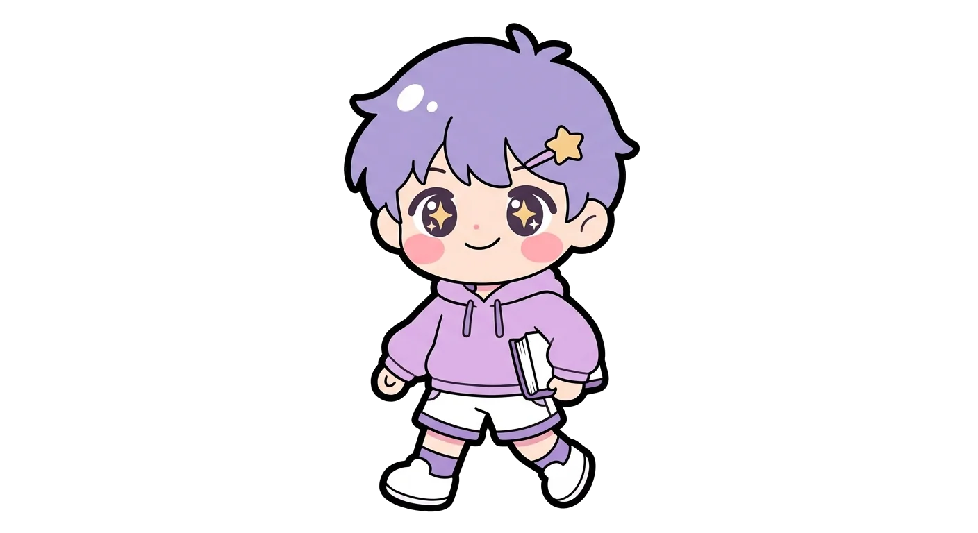 すっきりくん（INTP × 愛の先導者）のキャラクター