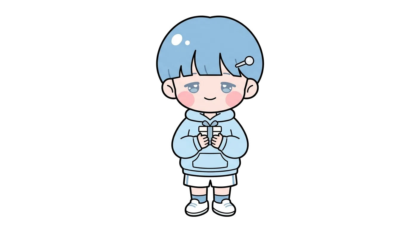 つつみくん（ISFJ × 包容の人）のキャラクター